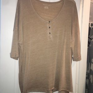 Soft beige tee